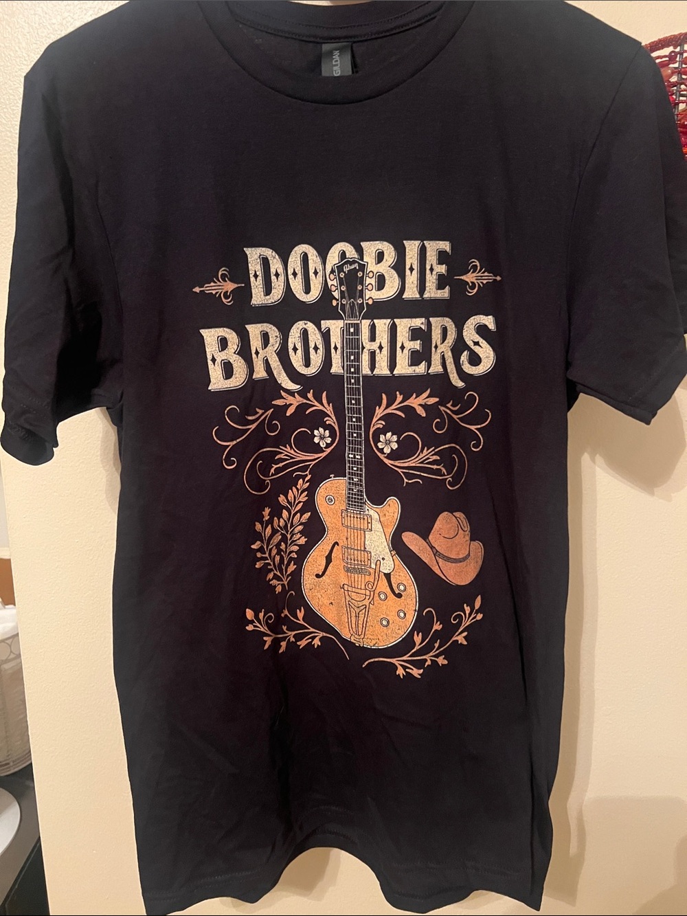 Doobie Brothers Band Black short sleeve TShirt Mens  small